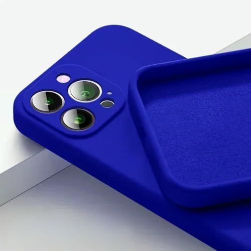 LYWZDZQ Flüssigsilikon-Telefonhülle in fluoreszierender Gelbfarbe für iPhone 16 15 11 12 13 14 Pro Max 16 Plus, stoßfeste Schutzhülle für die Rückseite, Kleinblau, für iPhone 15 ProMax LYWZDZQ Flüssigsilikon-Telefonhülle in fluoreszierender Gelbfarbe für iPhone 16 15 11 12 13 14 Pro Max 16 Plus, stoßfeste Schutzhülle für die Rückseite, Kleinblau, für iPhone 15 ProMax von LYWZDZQ