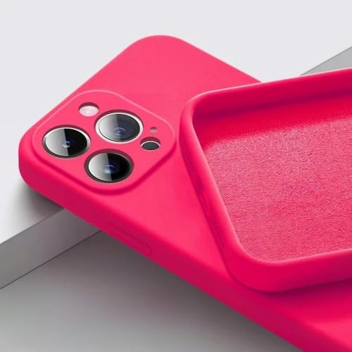 LYWZDZQ Handyhülle für iPhone 16 15 14 13 11 12 Pro Max 15 Plus, einfarbige Silikonhülle zum Schutz vor Stürzen und Kollisionen, Phosphorfarbe, für iPhone 15Pro Max LYWZDZQ Handyhülle für iPhone 16 15 14 13 11 12 Pro Max 15 Plus, einfarbige Silikonhülle zum Schutz vor Stürzen und Kollisionen, Phosphorfarbe, für iPhone 15Pro Max von LYWZDZQ