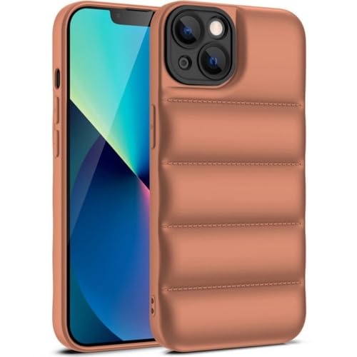 LYWZDZQ Luxuriöse Daunenjacke-Handyhülle für iPhone 16 15 14 13 12 11 Pro XS Max X XR 7 8 Plus Die Pufferhülle Weiche stoßfeste Silikonhülle, B, Khaki, für iPhone 13Pro Max LYWZDZQ Luxuriöse Daunenjacke-Handyhülle für iPhone 16 15 14 13 12 11 Pro XS Max X XR 7 8 Plus Die Pufferhülle Weiche stoßfeste Silikonhülle, B, Khaki, für iPhone 13Pro Max von LYWZDZQ
