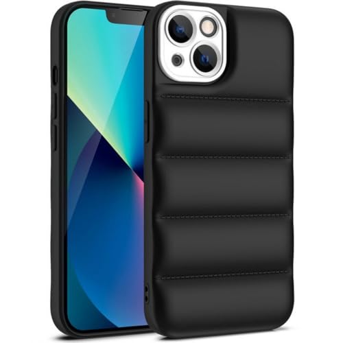 LYWZDZQ Luxuriöse Daunenjacke-Handyhülle für iPhone 16 15 14 13 12 11 Pro XS Max X XR 7 8 Plus The Puffer Case Weiche stoßfeste Silikonhülle, W, Schwarz, für iPhone 12Pro Max LYWZDZQ Luxuriöse Daunenjacke-Handyhülle für iPhone 16 15 14 13 12 11 Pro XS Max X XR 7 8 Plus The Puffer Case Weiche stoßfeste Silikonhülle, W, Schwarz, für iPhone 12Pro Max von LYWZDZQ