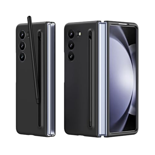 Skin Feel Purity-Gehäuse für Samsung Galaxy Z Fold6 Fold5 Fold4 Fold3 Candy Color Hard PC-Schutzhülle, Schwarz, für Galaxy Z Fold4 Skin Feel Purity-Gehäuse für Samsung Galaxy Z Fold6 Fold5 Fold4 Fold3 Candy Color Hard PC-Schutzhülle, Schwarz, für Galaxy Z Fold4 von LYWZDZQ