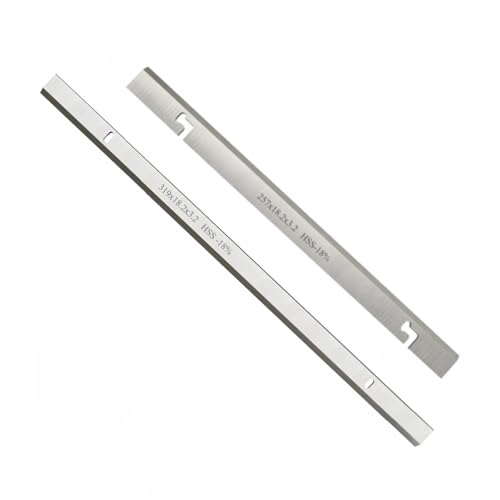 HSS-Hobelmesser for Holz, 1 Stück 257 x 18,2 x 3,2 mm for F22-561 COD1500PT CC10T, 1 Stück 319 x 18,2 x 3 mm Werkzeug, Wendemesser mit scharfer Klinge HSS-Hobelmesser for Holz, 1 Stück 257 x 18,2 x 3,2 mm for F22-561 COD1500PT CC10T, 1 Stück 319 x 18,2 x 3 mm Werkzeug, Wendemesser mit scharfer Klinge von LYXDWRC
