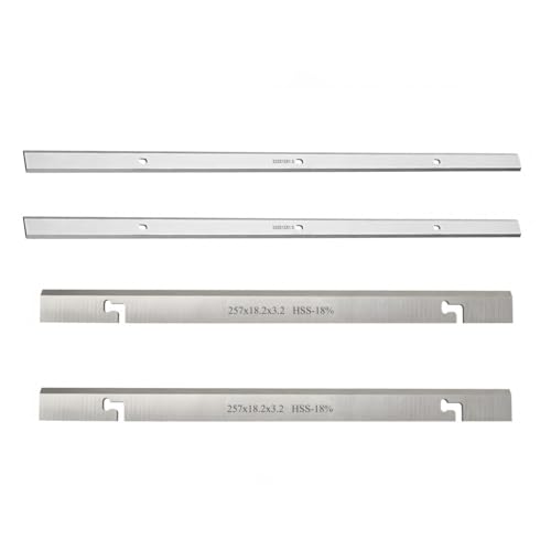 HSS-Hobelmesser for Holz, 2 Stück 257 x 18,2 x 3,2 mm for F22-561 COD1500PT CC10T, 2 Stück 333 x 12 x 1,5 mm for DH330 DH316, Hobelklingen HSS-Hobelmesser for Holz, 2 Stück 257 x 18,2 x 3,2 mm for F22-561 COD1500PT CC10T, 2 Stück 333 x 12 x 1,5 mm for DH330 DH316, Hobelklingen von LYXDWRC