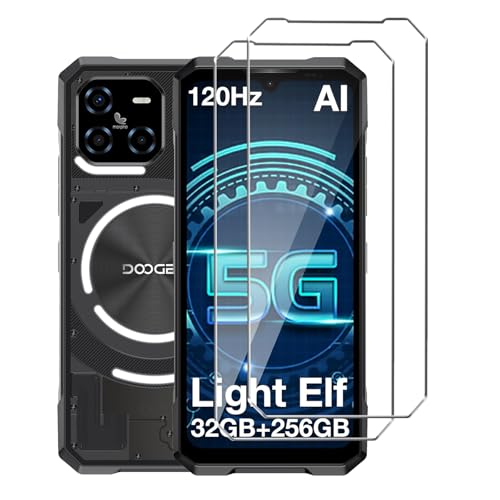 LYZXMY 2 Stück Gehärtetem Glas Schutzfolie für Doogee Blade GT Ultra 5G(6.72"), 9H Härte HD Gehärtetes Glasfolie, Keine Kratzer, Keine Blasen, Tempered Glass Schutzfolie. von LYZXMY