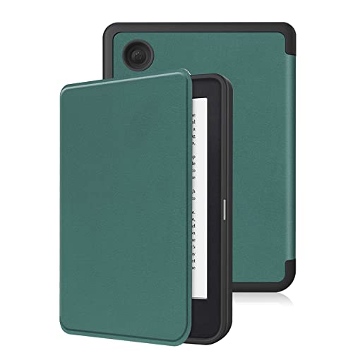 LYZXMY Hülle für Kobo Clara 2E 2022 6" Schutz PU Leder Tasche Case Flip Schutzhülle Taschen - DarkGreen von LYZXMY