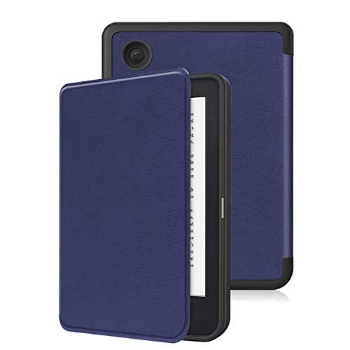 LYZXMY Hülle für Kobo Clara 2E 2022 6" Schutz PU Leder Tasche Case Flip Schutzhülle Taschen - Darkblue von LYZXMY