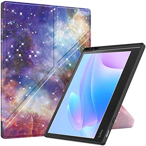 LYZXMY Hülle für Kobo Elipsa 2E 2023 10,3" Schutz PU Leder Tasche Case Flip Schutzhülle Taschen - Milky Way von LYZXMY