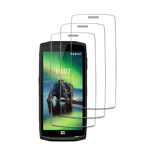 3 Stück Schutzfolie Kompatibel mit Crosscall Action X5, 9H Härte Gehärtetem Glas, Anti-Kratzer, Anti-Öl, Anti-Bläschen, Einfache Installation von LZAYN