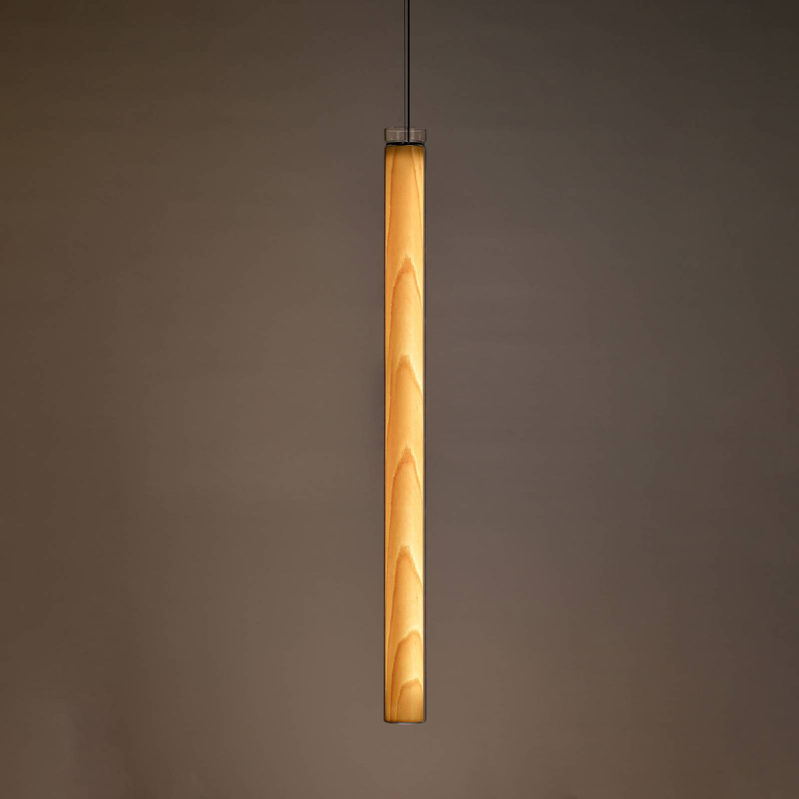 LZF Estela SV LED-Pendellampe, 90 cm, buche natur von LZF LamPS