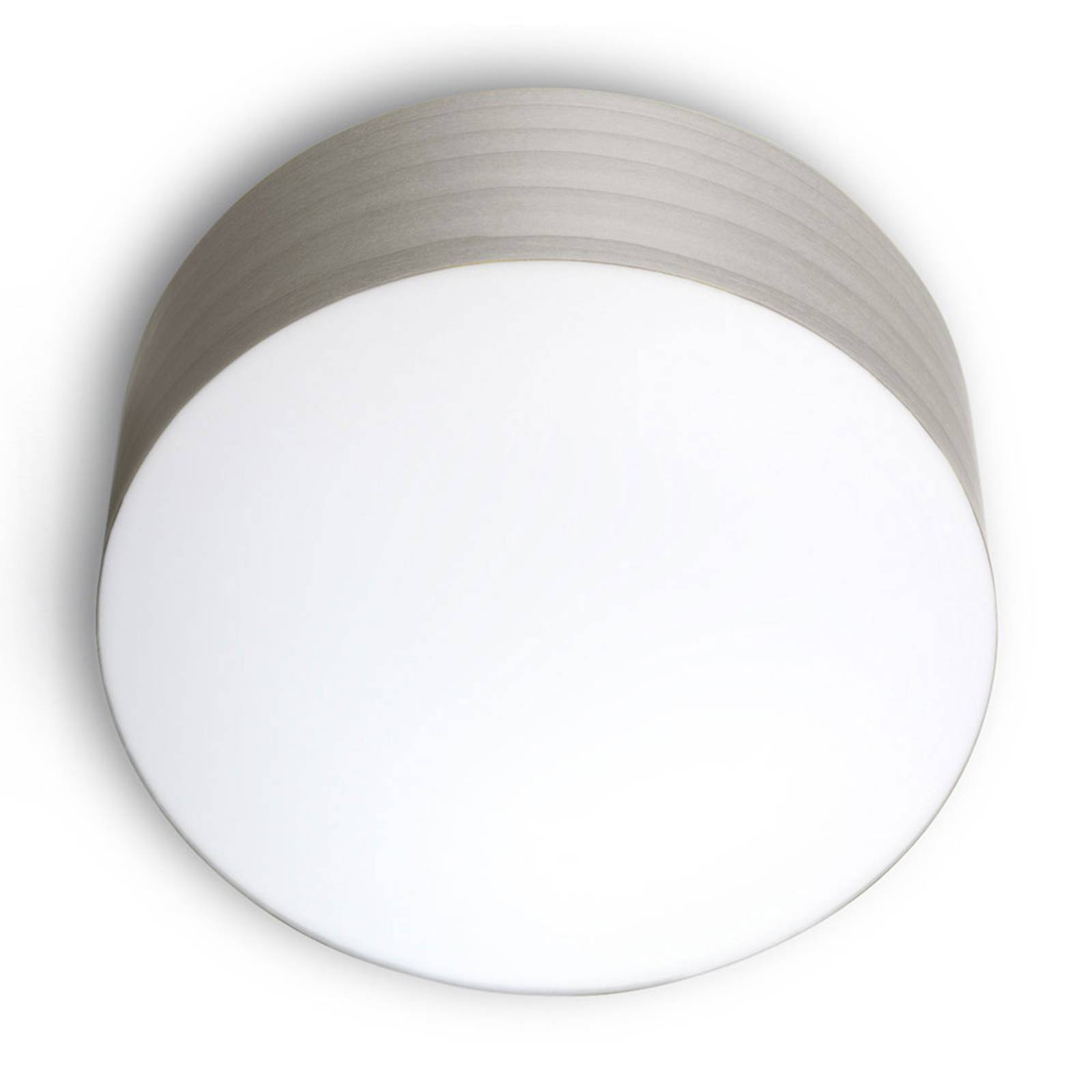 LZF Gea Deckenlampe 0-10V dim, Ø 30cm, grau LZF Gea Deckenlampe 0-10V dim, Ø 30cm, grau von LZF LamPS