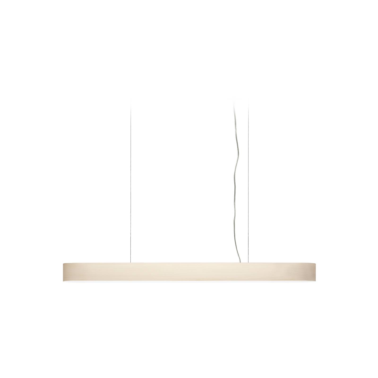 LZF I-Club Slim LED-Hängeleuchte 120 cm, elfenbein LZF I-Club Slim LED-Hängeleuchte 120 cm, elfenbein von LZF LamPS