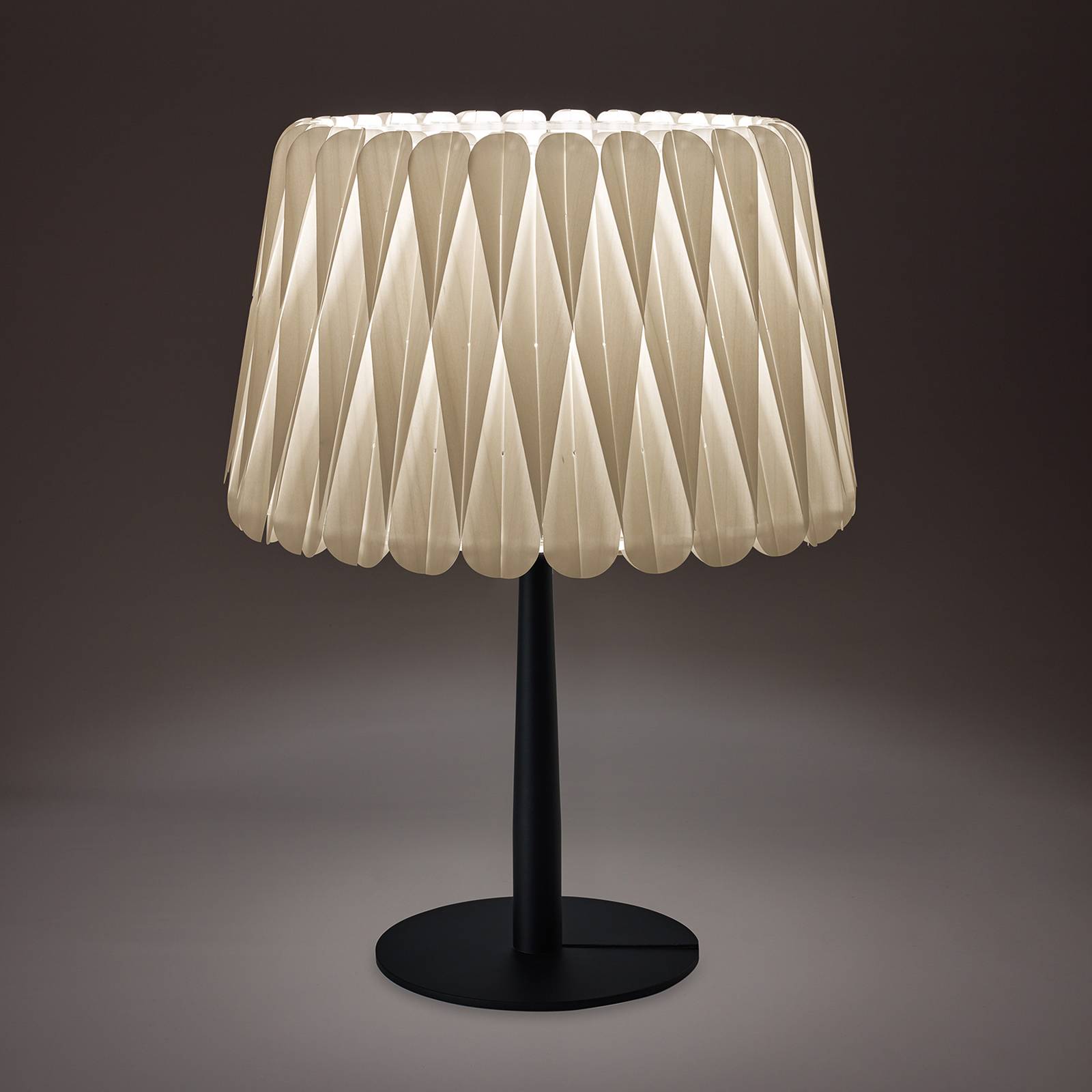 LZF Lola Medium Tischleuchte, schwarz/elfenbein LZF Lola Medium Tischleuchte, schwarz/elfenbein von LZF LamPS