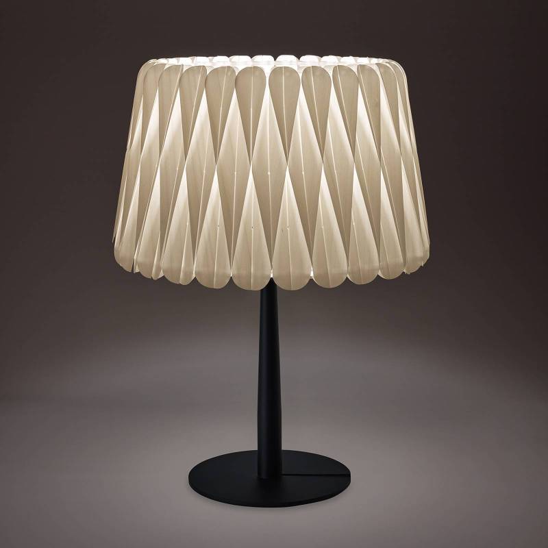 LZF Lola Medium Tischleuchte, schwarz/elfenbein von LZF LamPS