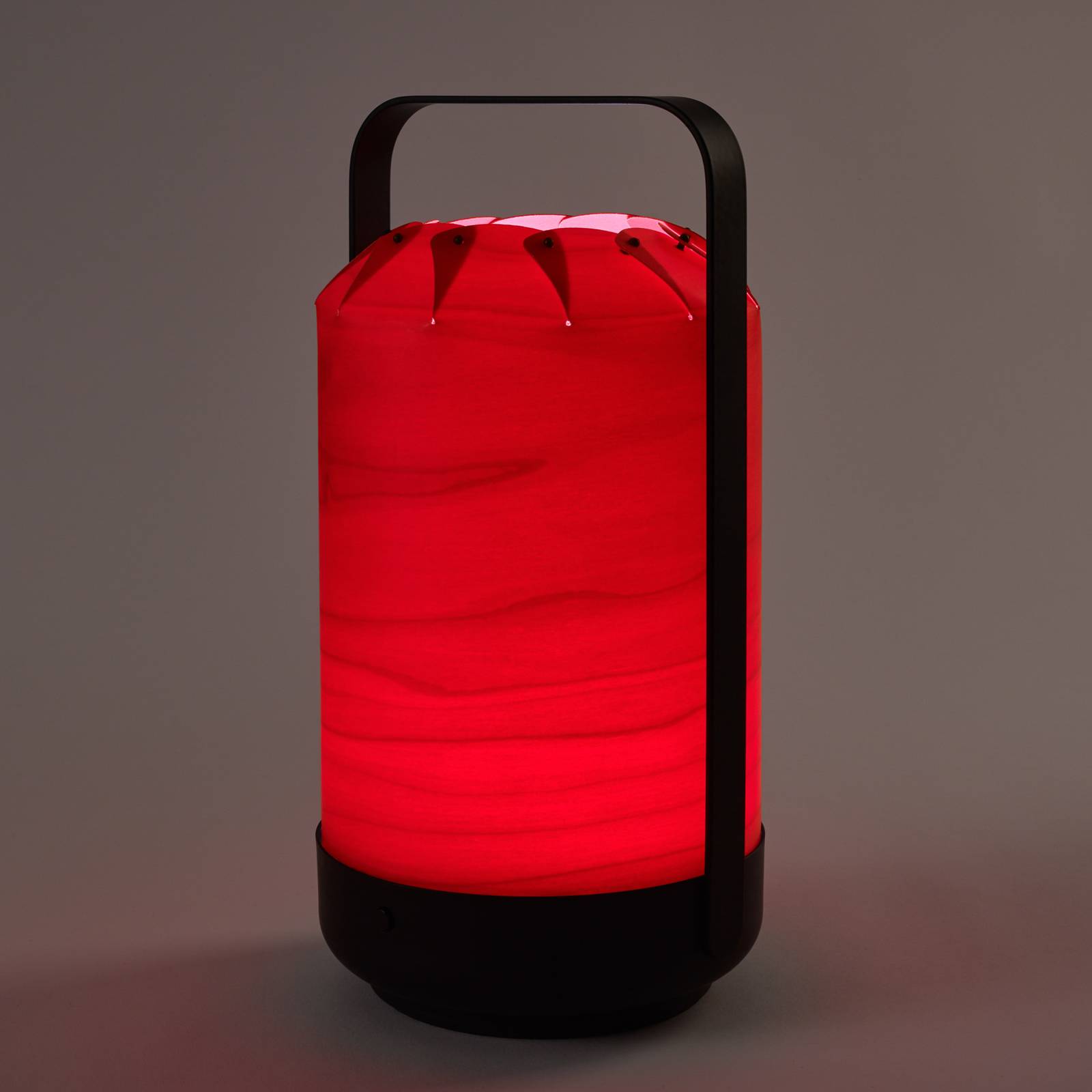 LZF Mini Chou LED-Tischleuchte Akku, rot von LZF LamPS