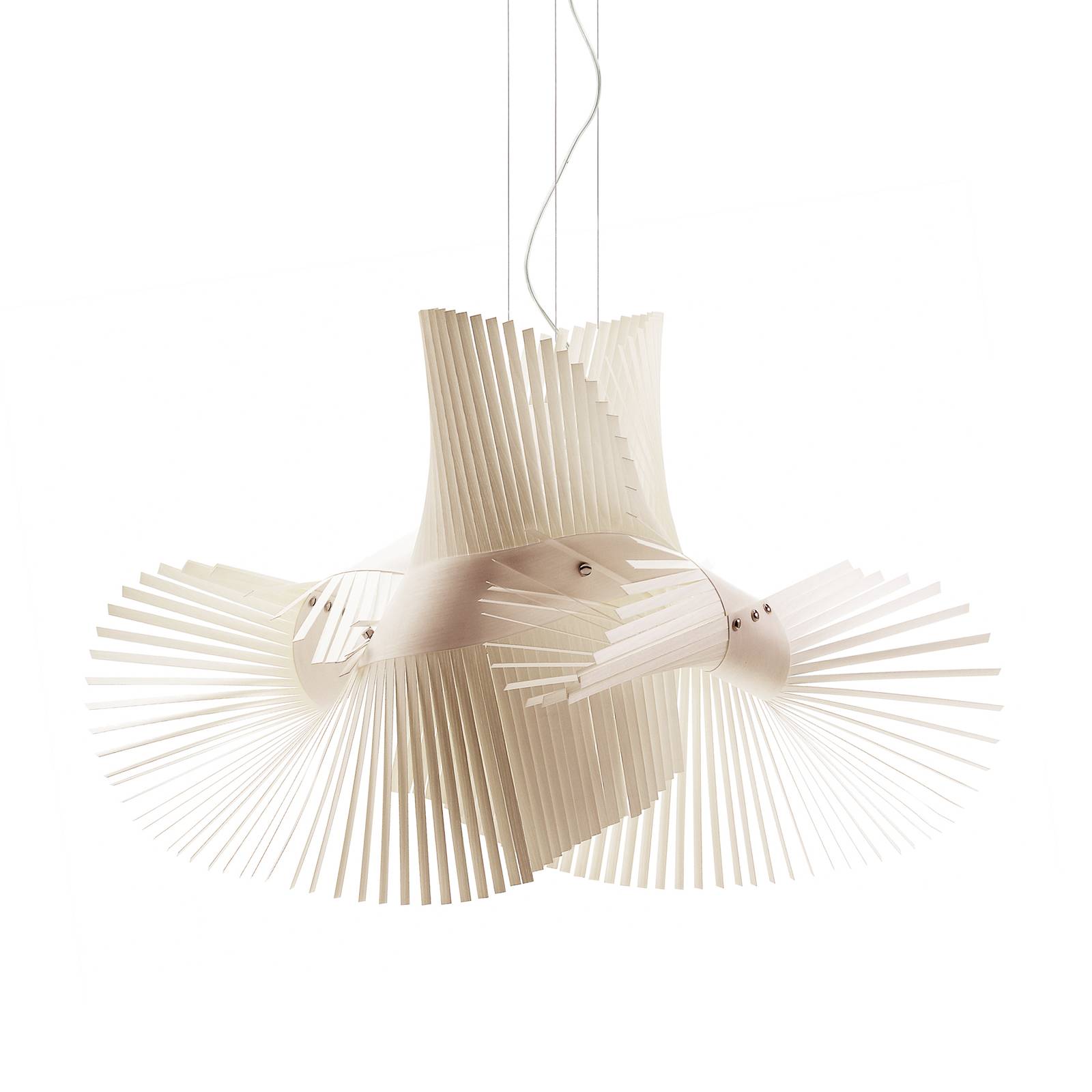 LZF Minimikado Pendelleuchte, elfenbein LZF Minimikado Pendelleuchte, elfenbein von LZF LamPS