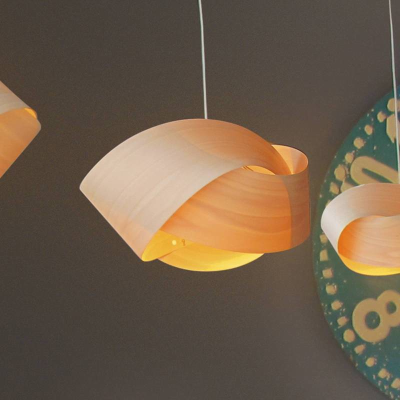 LZF Nut Pendelleuchte, buche von LZF LamPS