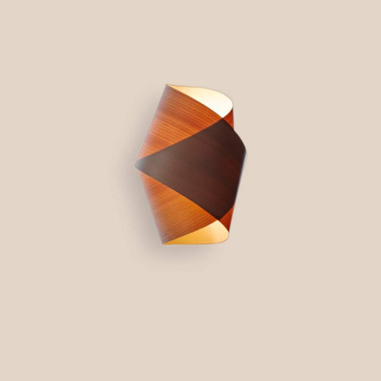 LZF Orbit Wandleuchte buche natur, Höhe 36 cm, Holzfurnier LZF Orbit Wandleuchte buche natur, Höhe 36 cm, Holzfurnier von LZF LamPS