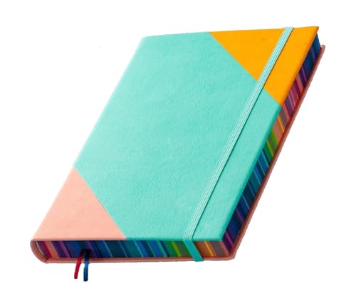 LZJZJE Notizblöcke Leder-Notizbücher, A5, dickes Tagebuch für Büro, Schule, Zuhause, Geschäft, Schreiben von Notizen, 288 Seiten/144 Blatt Notizbuch LZJZJE Notizblöcke Leder-Notizbücher, A5, dickes Tagebuch für Büro, Schule, Zuhause, Geschäft, Schreiben von Notizen, 288 Seiten/144 Blatt Notizbuch von LZJZJE