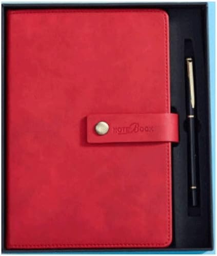 LZJZJE Notizblöcke Notepad dickes klassisches Notizbuch mit Stiftring-A5 Hardcover-Schreibfeinbuch mit Geschenkbox Notizbuch LZJZJE Notizblöcke Notepad dickes klassisches Notizbuch mit Stiftring-A5 Hardcover-Schreibfeinbuch mit Geschenkbox Notizbuch von LZJZJE