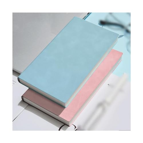 LZJZJE Notizblöcke Notizblock, drahtgebundenes Leder-Notizbuch, 2er-Pack für Zuhause, Schule und Büro, 196 Seiten/98 Blatt, 10 x 17,5 cm Notizbuch LZJZJE Notizblöcke Notizblock, drahtgebundenes Leder-Notizbuch, 2er-Pack für Zuhause, Schule und Büro, 196 Seiten/98 Blatt, 10 x 17,5 cm Notizbuch von LZJZJE