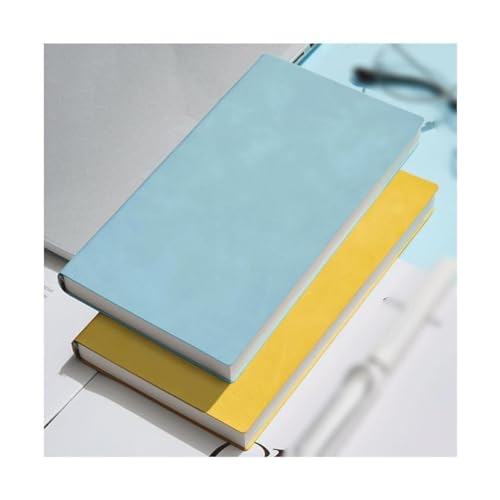 LZJZJE Notizblöcke Notizblock, drahtgebundenes Leder-Notizbuch, 2er-Pack für Zuhause, Schule und Büro, 196 Seiten/98 Blatt, 10 x 17,5 cm Notizbuch LZJZJE Notizblöcke Notizblock, drahtgebundenes Leder-Notizbuch, 2er-Pack für Zuhause, Schule und Büro, 196 Seiten/98 Blatt, 10 x 17,5 cm Notizbuch von LZJZJE