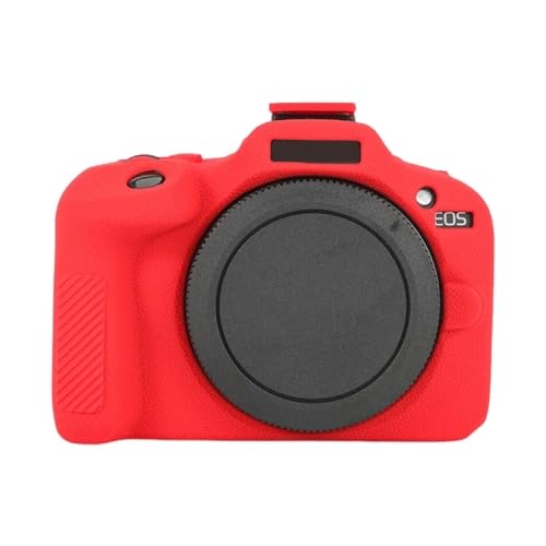 LZOQOWUJ MGJQJ RRJTT for Ca Non EOS R100 Litchi Texture Soft Silikon Schutzhülle(Red) von LZOQOWUJ