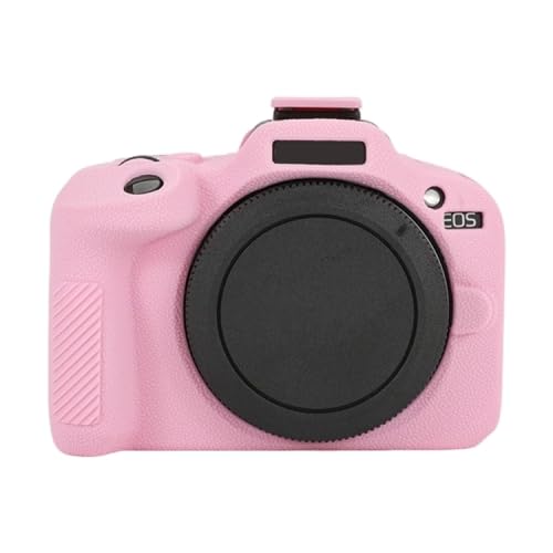 LZOQOWUJ MGJQJ RRJTT for Ca Non EOS R100 Litchi Texture Soft Silikon Schutzhülle(Rosa) von LZOQOWUJ