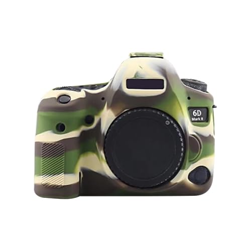 LZOQOWUJ MGJQJ RRTJJ Schutzhülle aus weichem Silikon for Can on EOS 6D Mark II(Camouflage) von LZOQOWUJ