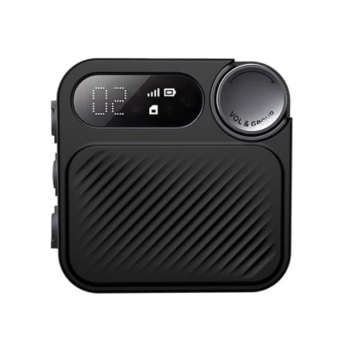 LZOQOWUJ MGJQJ ZDDAYH Silikon-Schutzhülle for Xiao mi Sports Walkie Talkie(Black) von LZOQOWUJ