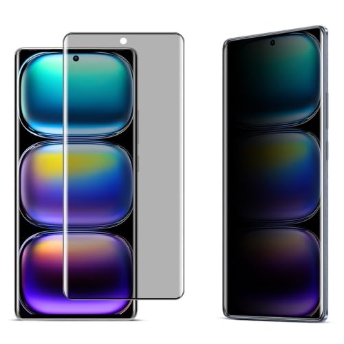 LZOQOWUJ PMBHCL BCBDH Für In/fi/Nix Hot50 Pro+ 4G 3D Curved Privacy Full Screen Panzerglasfolie von LZOQOWUJ