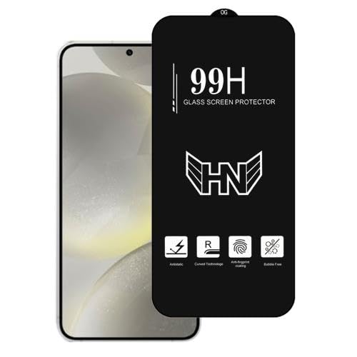 LZOQOWUJ PMBHCL LWGNNJP Displayschutzfolie aus gehärtetem Glas für Galaxy S21+ 5G, 0,18 mm hoch, Aluminium, großer Bogen, unterstützt Fingerabdruck-Entriegelung (Farbe 8) von LZOQOWUJ