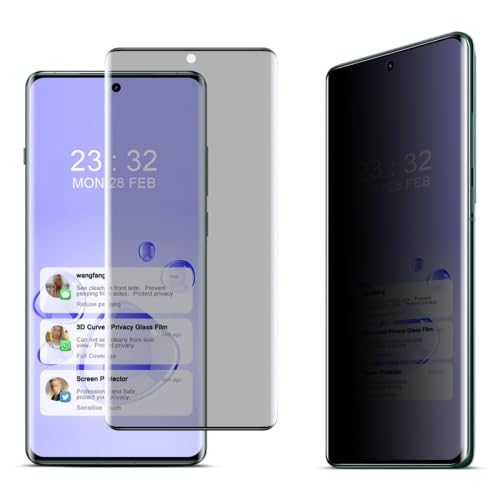 LZOQOWUJ PMBHCL SJZTMSS Displayschutzfolie aus gehärtetem Glas für OP/PO Find X6 Pro 5G, keine Kantenversion, 3D, gebogener Sichtschutz, Vollbild, Farbe 1 LZOQOWUJ PMBHCL SJZTMSS Displayschutzfolie aus gehärtetem Glas für OP/PO Find X6 Pro 5G, keine Kantenversion, 3D, gebogener Sichtschutz, Vollbild, Farbe 1 von LZOQOWUJ
