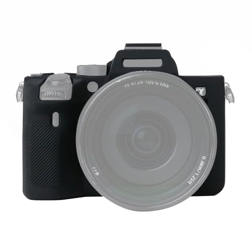 LZOQOWUJ ZYGXJP GCBDH for S/o/ny A7R4 Weiche Silikon-Schutzhülle(Black) von LZOQOWUJ