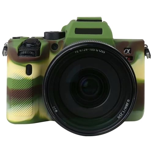 LZOQOWUJ ZYGXJP GCBDH for S/o/ny A7R4 Weiche Silikon-Schutzhülle(Camouflage) von LZOQOWUJ