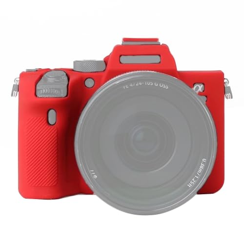 LZOQOWUJ ZYGXJP GCBDH for S/o/ny A7R4 Weiche Silikon-Schutzhülle(Red) von LZOQOWUJ