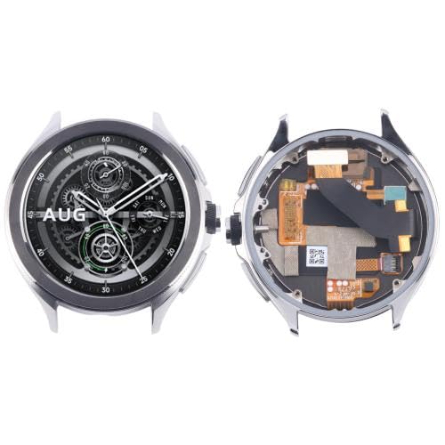 LZOQOWUJ ZYGXSD JTBJYLM for Xiao mi Watch2 Pro LCD-Bildschirm mit Rahmen von LZOQOWUJ