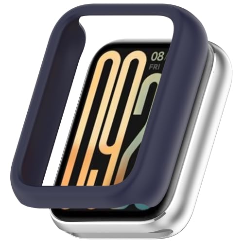 PMBHCL ZRWHN Schutzhülle für Xiao Mi Smart Band9 Pro, halbe Abdeckung, Polycarbonat, hohl, Mitternachtsblau PMBHCL ZRWHN Schutzhülle für Xiao Mi Smart Band9 Pro, halbe Abdeckung, Polycarbonat, hohl, Mitternachtsblau von LZOQOWUJ