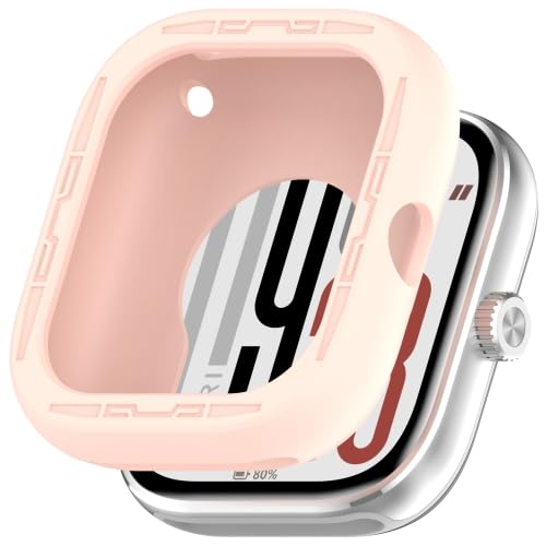 RKJJB GCBDH Schutzhülle for Redmi Watch5 eSIM aus Silikon(Light Pink) von LZOQOWUJ