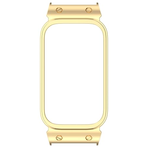 RKJJB GCBDH Schutzhülle for Xiao mi SMART Band 9 Active mit Metallrahmen(Gold) von LZOQOWUJ