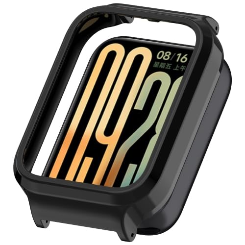 RKJJB GCBDH Schutzhülle for Xiao mi Smart Band 9 Pro, hohl, PC, halbe Abdeckung(Black) von LZOQOWUJ