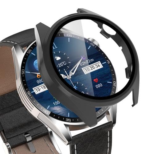 RKJJB JTBJYLM for Ai/go Smart Watch G20 Gehärteter Film Integrierte PC-Uhrenschutzhülle(Black) von LZOQOWUJ