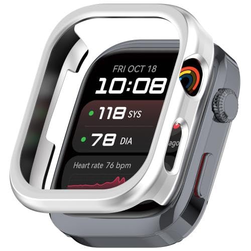 RKJJB LAFGNWD for Hua wei Watch D2 Halbe Abdeckung PC Hollow Watch Schutzhülle(Silver) von LZOQOWUJ