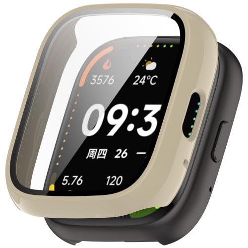 RKJJB LAFGNWD for Le/xi/n Watch3 Gehärteter Film Integrierte PC-Uhrenschutzhülle(Ivory White) von LZOQOWUJ