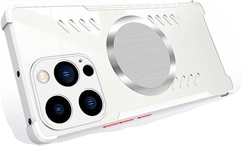 LZTONGK Schutzhülle für iPhone 14/14 Pro/14 Pro Max/14 Plus, stoßfeste Anti-Fingerabdruck-Abdeckungen mit Gaming-Kühlung und Kameraschutz, strapazierfähig, robust, robust (14 Pro Max 6,7 Zoll, Weiß) LZTONGK Schutzhülle für iPhone 14/14 Pro/14 Pro Max/14 Plus, stoßfeste Anti-Fingerabdruck-Abdeckungen mit Gaming-Kühlung und Kameraschutz, strapazierfähig, robust, robust (14 Pro Max 6,7 Zoll, Weiß) von LZTONGK