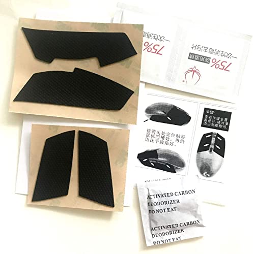 Anti-Rutsch-Klebeband für die Maus, elastisch, raffinierte seitliche Griffe, schweißresistente Pads/Anti-Schweiß-Paste für Logitech G305 Gaming Maus von LZY-DD