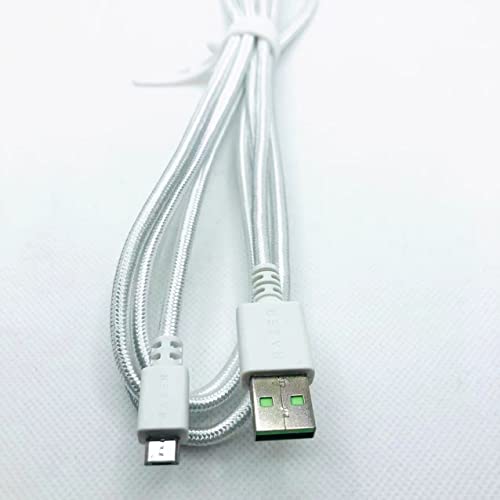 LZYDD Micro-USB-Kabel für Razer Seiren X/Seiren Elite/Seiren Emote Streaming-Mikrofon (weiß) von LZYDD