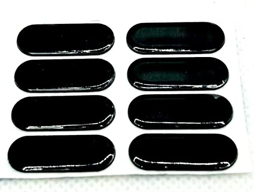 LZYDD Mouse Feet Pads Skates für HyperX Pulsefire Haste - Gaming Mouse (2 Stück) (schwarz) von LZYDD
