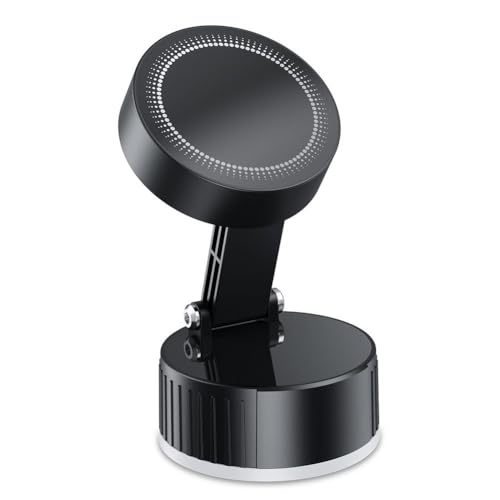 LZYWOD Vakuum-Magnet-Saugnapf, klappbarer Drehständer, doppelseitiger Saugnapf für Universal-Handy, drehbar, Staubsaugerständer, Auto, Carro, Auto, magnetisches Handy, Handy, Ladegerät, Staubsauger LZYWOD Vakuum-Magnet-Saugnapf, klappbarer Drehständer, doppelseitiger Saugnapf für Universal-Handy, drehbar, Staubsaugerständer, Auto, Carro, Auto, magnetisches Handy, Handy, Ladegerät, Staubsauger von LZYWOD