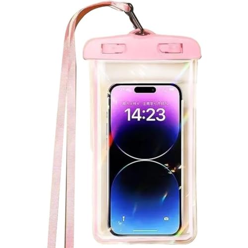LZYWOD Wasserdichte Handytasche, universelle wasserdichte Handy-Trockentasche mit Umhängeband, hält Handy IPX8 unter Wasser, transparent LZYWOD Wasserdichte Handytasche, universelle wasserdichte Handy-Trockentasche mit Umhängeband, hält Handy IPX8 unter Wasser, transparent von LZYWOD