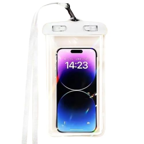 LZYWOD Wasserdichte Handytasche, universelle wasserdichte Handy-Trockentasche mit Umhängeband, transparent, IPX8, hält unter Wasser LZYWOD Wasserdichte Handytasche, universelle wasserdichte Handy-Trockentasche mit Umhängeband, transparent, IPX8, hält unter Wasser von LZYWOD